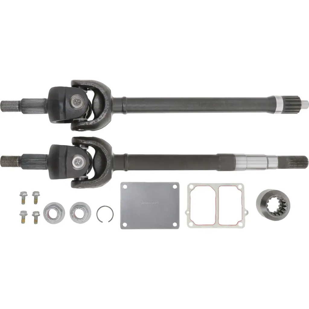 Spicer 10044417 Dana 30 Chromoly Axle Shaft and Joint Assembly Kit, Fits 2018+ Jeep Wrangler JL with Dana 30, FAD Removal - Front