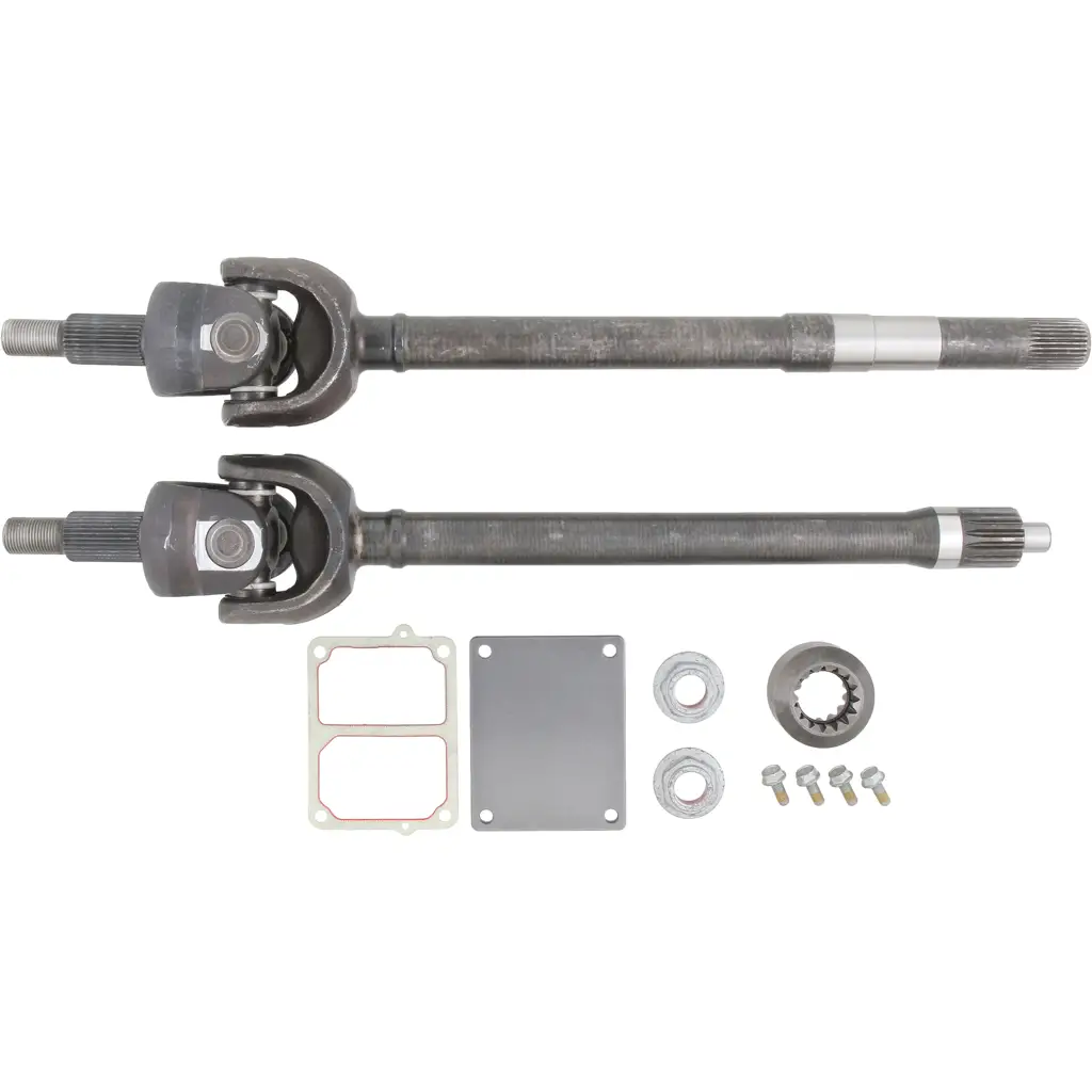 Spicer 10044474 Chromoly Axle Shaft and Joint Assembly Kit, Fits 2020+ Jeep Gladiator JT, 2018+ Wrangler JL - Dana 44 AdvanTEK Wide Track ELD Front - Includes FAD Removal - NON-RETURNABLE