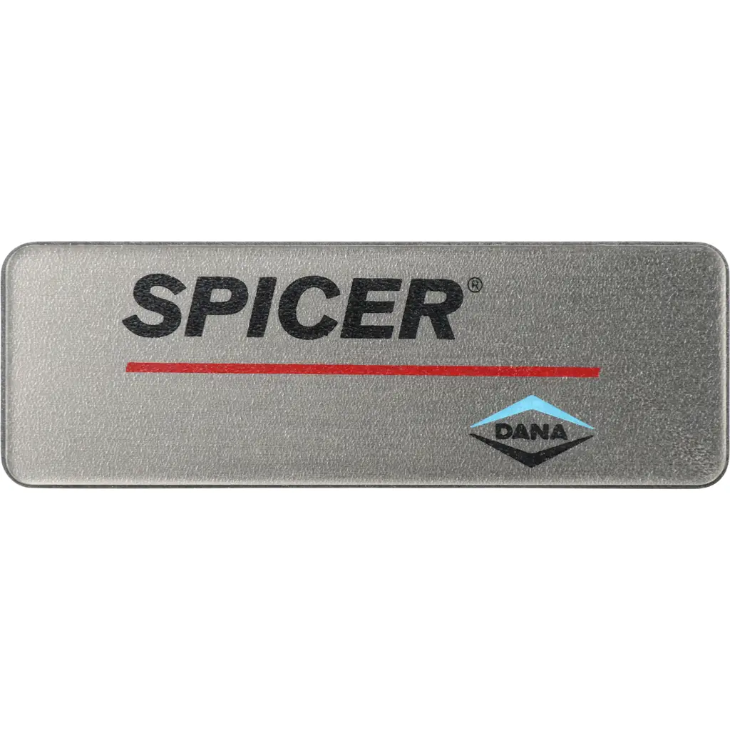 Dana Spicer 9.75" Diff Cover Tag (Replacement Part) - 10023533 - NON-RETURNABLE