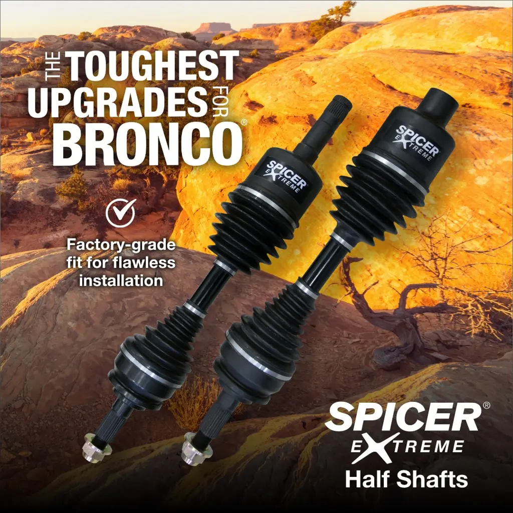Spicer 10292027 Extreme™ Half Shaft Set, Fits 2021+ Ford Bronco - Dana M210 - Front Axle, 32 Spline   thumbnail 2