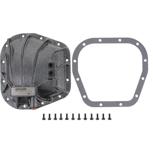 Spicer 10023539 Ford 9.75 Diff Cover, Gray Nodular Iron - Fits Ford 9.75 Axle, Various - Rear Axle