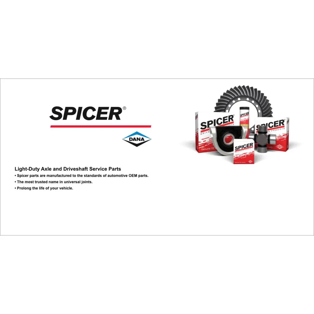 Spicer 5-3215X Drive Axle Shaft U-Joint, Non-Greaseable, 1210WJ Series - OSR/ISR Style thumbnail 3